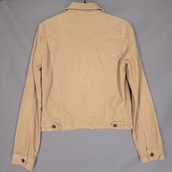 Abercrombie & Fitch‎ Women’s Authentic Quality Corduroy Jacket Button Y2K SMALL - Picture 2 of 8